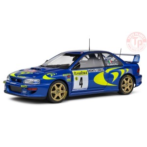 SUBARU IMPREZA STI WRC N.4 WINN.RALLY MONTECARLO 1997 LIATTI-PONS 1:18 SL1807405 SOLIDO