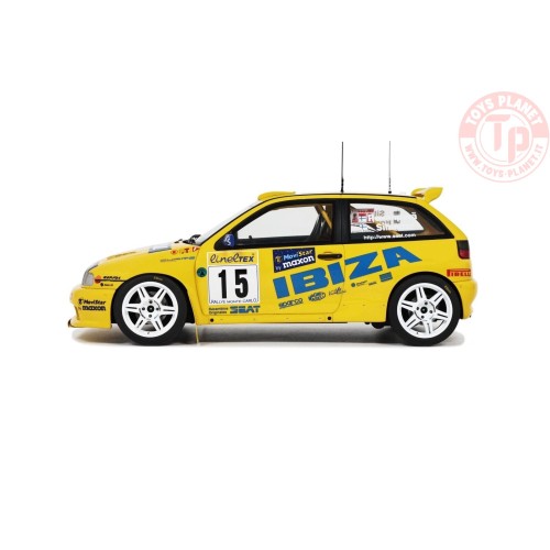 SEAT IBIZA KIT CAR YELLOW H.ROVANPERA RALLYE MONTE CARLO 1998 OT445 OTTOMOBILE