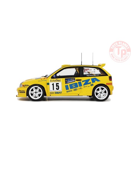 SEAT IBIZA KIT CAR YELLOW H.ROVANPERA RALLYE MONTE CARLO 1998 OT445 OTTOMOBILE
