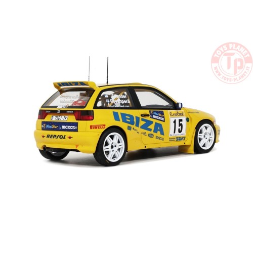 SEAT IBIZA KIT CAR YELLOW H.ROVANPERA RALLYE MONTE CARLO 1998 OT445 OTTOMOBILE