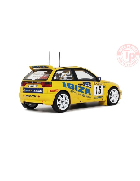 SEAT IBIZA KIT CAR YELLOW H.ROVANPERA RALLYE MONTE CARLO 1998 OT445 OTTOMOBILE