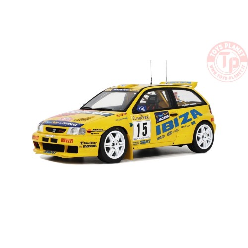 SEAT IBIZA KIT CAR YELLOW H.ROVANPERA RALLYE MONTE CARLO 1998 OT445 OTTOMOBILE