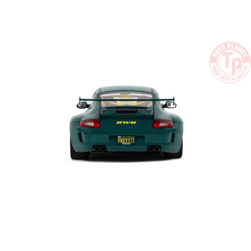 PORSCHE 911 997 RWB BODYKIT SYUNKASHUTO GREEN 2023 GT896 GT SPIRIT