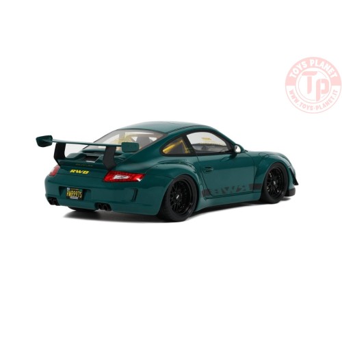 PORSCHE 911 997 RWB BODYKIT SYUNKASHUTO GREEN 2023 GT896 GT SPIRIT
