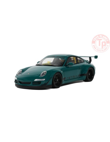PORSCHE 911 997 RWB BODYKIT SYUNKASHUTO GREEN 2023 GT896 GT SPIRIT