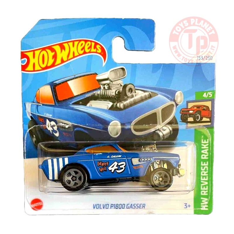 HOT WHEELS HTB92 VOLVO P1800 GASSER 1/64 2,50 € HOT WHEELS