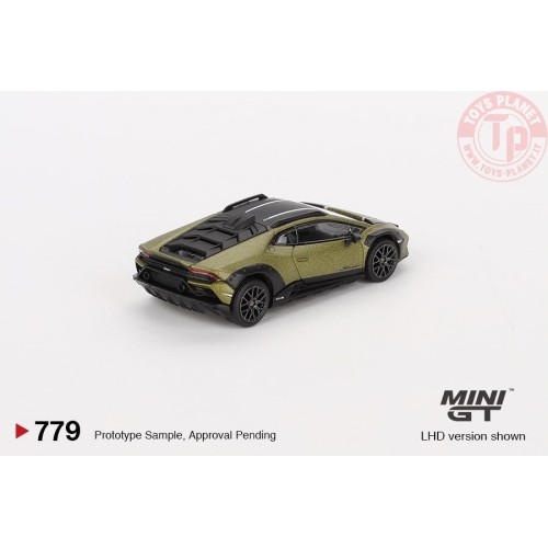 LAMBORGHINI HURACAN STERRATO VERDE GEA MATT 2024 1:64 MGT00779-L Mini Gt
