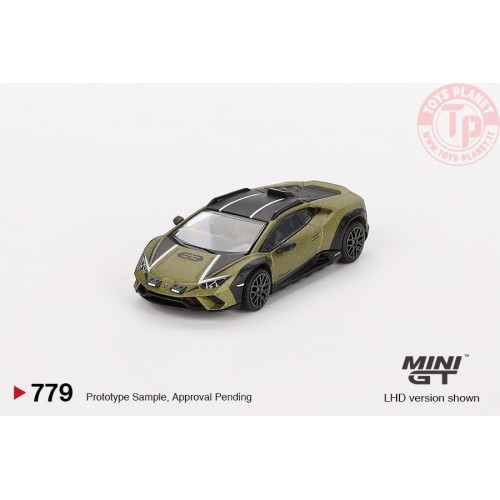 LAMBORGHINI HURACAN STERRATO VERDE GEA MATT 2024 1:64 MGT00779-L Mini Gt