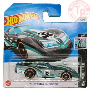'76 GREENWOOD CCORVETTE 1/64 HOT WHEELS HTD67 HOT WHEELS
