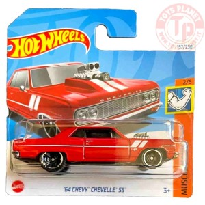 '64 CHEVY CHEVELLE SS 1/64 HOT WHEELS HTC58 HOT WHEELS
