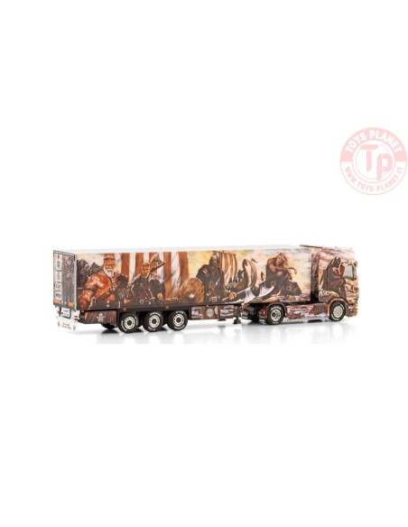 SCANIA S HIGHLINE CS20H 4X2 REEFER TRAILER - 3 AXLE HEIDE LOGISTIK WSI 01-4103 WSI MODELS SCANIA S HIGHLINE CS20H 4X2 REEFER TRAILER - 3 AXLE HEIDE LOGISTIK WSI 01-4103 WSI MODELS