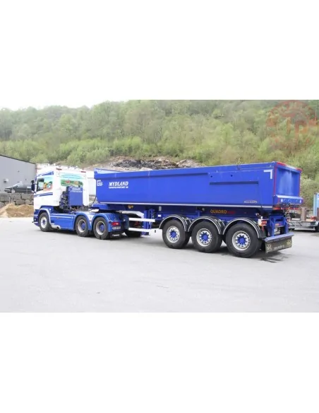 SCANIA STREAMLINE HIGHLINE 6X4 HALF PIPE TIPPER TRAILER - 3 AXLE MYDLAND WSI 01-4252 WSI MODELS SCANIA STREAMLINE HIGHLINE 6X4 HALF PIPE TIPPER TRAILER - 3 AXLE MYDLAND WSI 01-4252 WSI MODELS