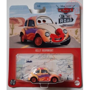 CARS ON THE ROAD-KELLY BEAMBRIGHT-3+ SCALE 1:55 CARS HKY31 DISNEY CARS