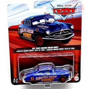 CARS-DIRT TRACK FABULOUS HUDSON HORNET-3+ SCALE 1:55 CARS DXV70 DISNEY CARS