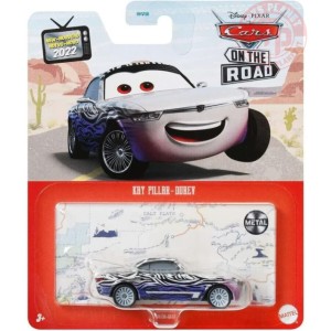 CARS ON THE ROAD-KAY PILLAR-DUREV-3+ SCALE 1:55 CARS HHV04 DISNEY CARS