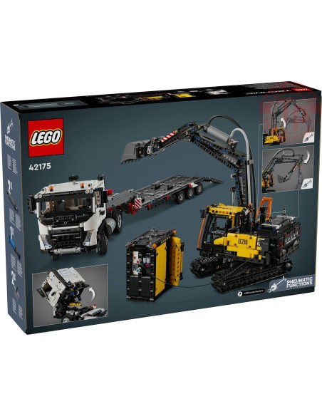 Autocarro Volvo FMX ed Escavatore elettrico EC230 LEGO TECHNIC 42175 LEGO Autocarro Volvo FMX ed Escavatore elettrico EC230 LEGO TECHNIC 42175 LEGO