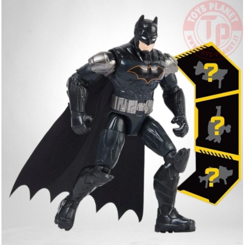 DC-COMBAT BATMAN-INCLUSI 3 ACCESSORI A SORPRESA-3+ BATMAN 20138139 GIOCHI VARI