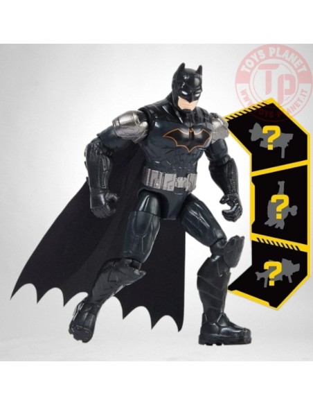 DC-COMBAT BATMAN-INCLUSI 3 ACCESSORI A SORPRESA-3+ BATMAN 20138139 GIOCHI VARI