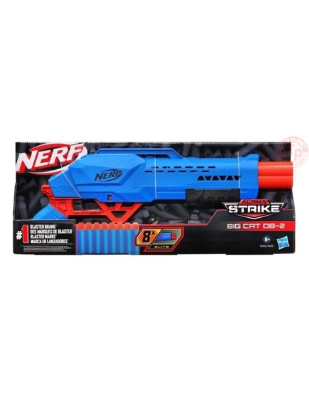 FUCILE NERF ALPHA STRIKE-BIG CAT 08-2-8+ BIG CAT 08-2 GIOCHI VARI