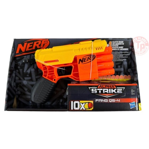 FUCILE NERF ALPHA STRIKE-FANG Q5-4-8+ FANG Q5-4 GIOCHI VARI