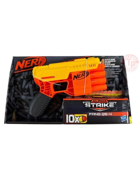 FUCILE NERF ALPHA STRIKE-FANG Q5-4-8+ FANG Q5-4 GIOCHI VARI