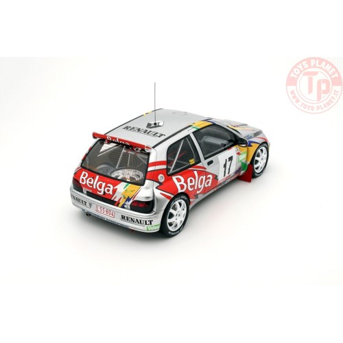 RENAULT CLIO MAXI KIT CAR WHITE B. MUNSTER YPRES RALLYE 1995 1:18 OT1058 OTTOMOBILE