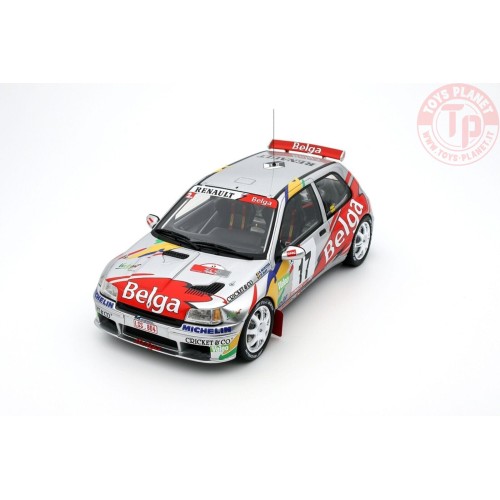 RENAULT CLIO MAXI KIT CAR WHITE B. MUNSTER YPRES RALLYE 1995 1:18 OT1058 OTTOMOBILE