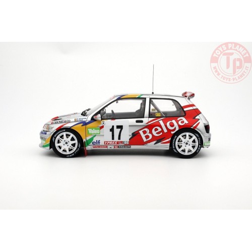 RENAULT CLIO MAXI KIT CAR WHITE B. MUNSTER YPRES RALLYE 1995 1:18 OT1058 OTTOMOBILE