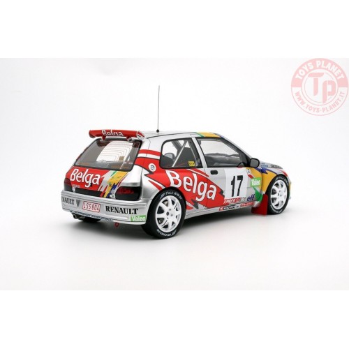 RENAULT CLIO MAXI KIT CAR WHITE B. MUNSTER YPRES RALLYE 1995 1:18 OT1058 OTTOMOBILE