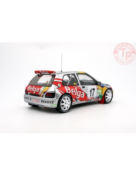 RENAULT CLIO MAXI KIT CAR WHITE B. MUNSTER YPRES RALLYE 1995 1:18 OT1058 OTTOMOBILE RENAULT CLIO MAXI KIT CAR WHITE B. MUNSTER YPRES RALLYE 1995 1:18 OT1058 OTTOMOBILE