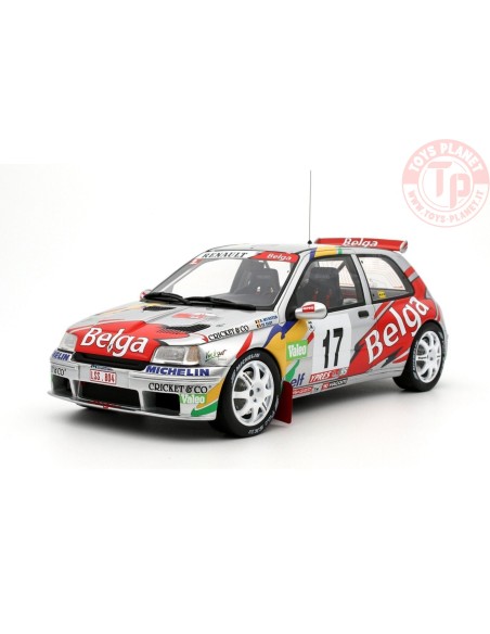 RENAULT CLIO MAXI KIT CAR WHITE B. MUNSTER YPRES RALLYE 1995 1:18 OT1058 OTTOMOBILE
