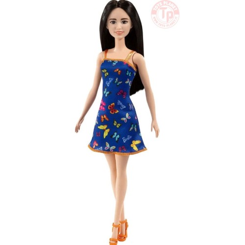 BARBIE TRENDY FARFALLE BLU-3+ BARBIE HBV06 BAMBOLE