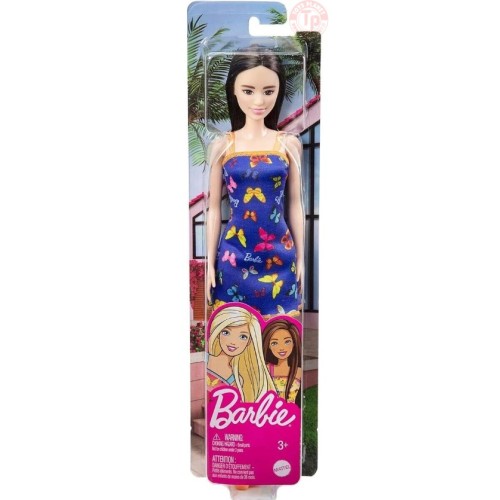 BARBIE TRENDY FARFALLE BLU-3+ BARBIE HBV06 BAMBOLE