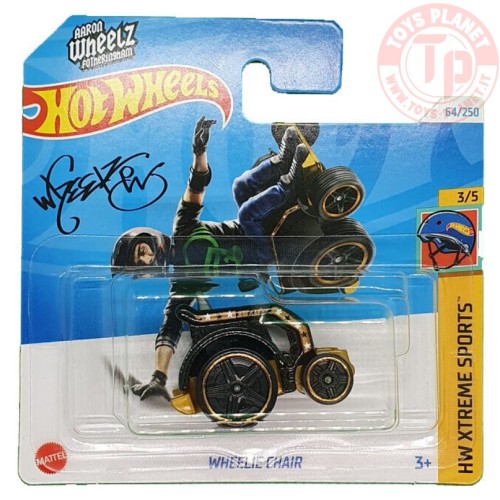 WHEELIE CHAIR 1/64 HOT WHEELS HTD18 HOT WHEELS