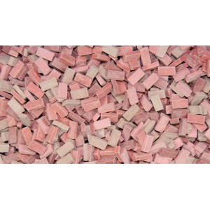 MATTONI MIX ROSSO 1000 PEZZI 1:48/1:50 JUWEELA 24033 JUWEELA