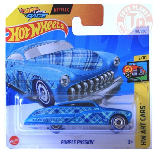 PURPLE PASSION 1/64 HOT WHEELS HTF22 HOT WHEELS