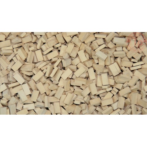 MATTONI BEIGE 2000 PEZZI 1:48/1:50 JUWEELA 24044 JUWEELA
