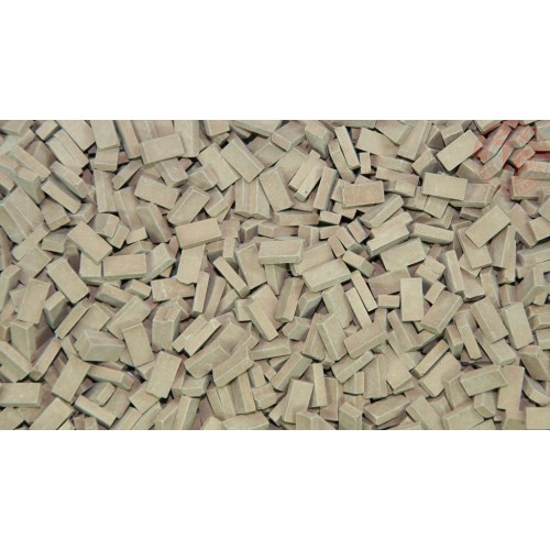 MATTONI TERRACOTTA SCURO 2000 PEZZI 1:48/1:50 JUWEELA 24069 JUWEELA