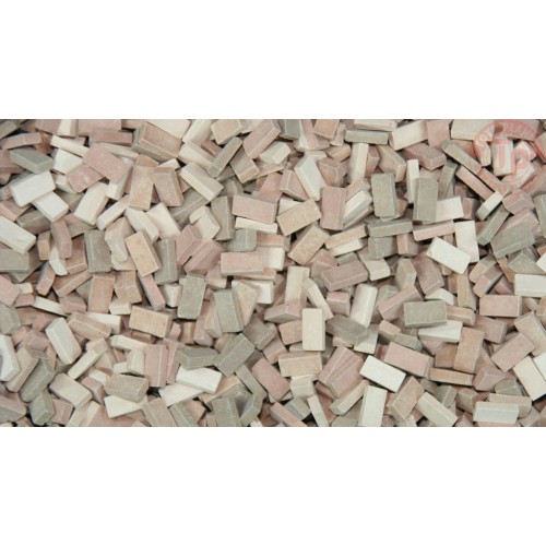 MATTONI MIX TERRACOTTA 2000 PEZZI 1:48/1:50 JUWEELA 24074 JUWEELA