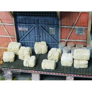 Balle di materia prima beige 20x 1:45/1:50 JUWEELA 24218 JUWEELA