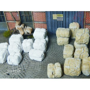 BALLE DI MATERIA PRIMA BIANCO 10X BEIGE 10X 1:45/1:50 JUWEELA 24219 JUWEELA