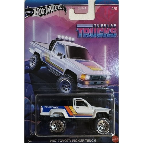 1987 TOYOTA PICKUP TRUCH 1/64 HOT WHEELS HRR98 HOT WHEELS