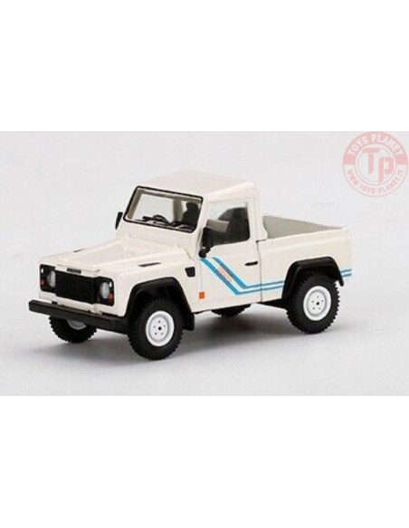 LAND ROVER DEFENDER 90 PICKUP-WHITE 1/64 MGT00338-R MINI GT