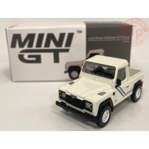 LAND ROVER DEFENDER 90 PICKUP-WHITE 1/64 MGT00338-R Mini Gt