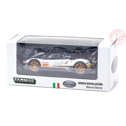 PAGANI ZONDA REVOLUCION-BIANCO BENNY 1/64 T64G-TL016-WH TARMAC WORKS