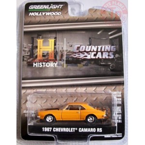 1967 CHEVROLET CAMARO RS 1/64 GREENLIGHT 44970-F GREENLIGHT