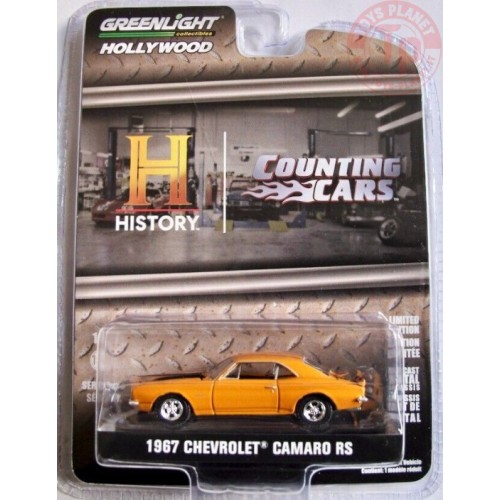 1967 CHEVROLET CAMARO RS 1/64 GREENLIGHT 44970-F GREENLIGHT