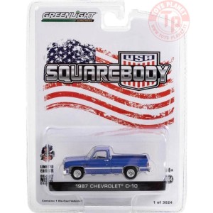 1987 CHEVROLET C-10 1/64 GREENLIGHT 51489 GREENLIGHT