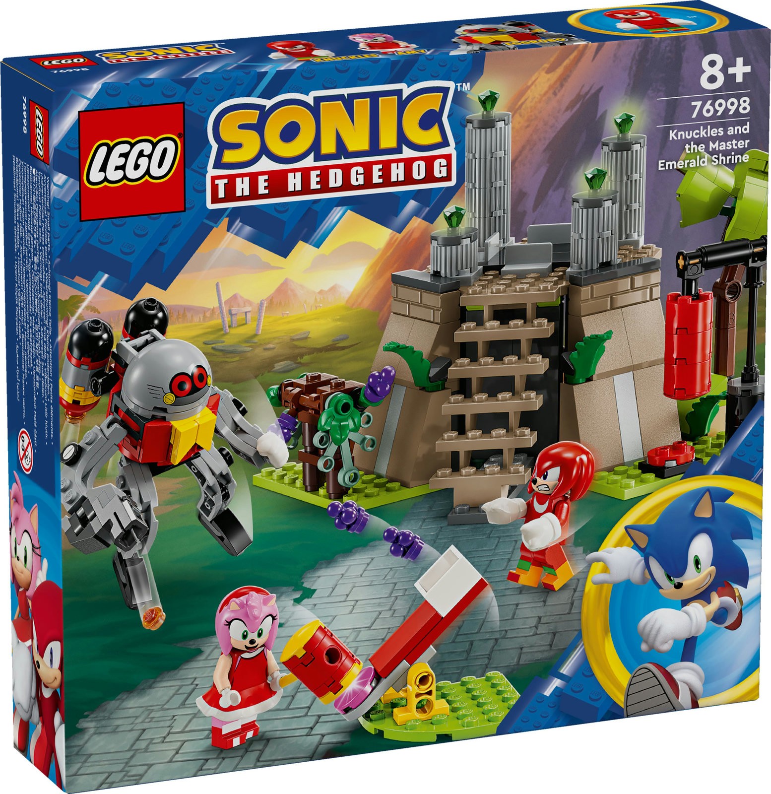 LEGO SONIC 76998 Knuckles e il Santuario del Master Emerald LEGO