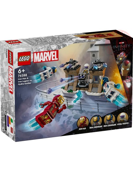 Iron Man e Legione di ferro vs. Soldato Hydra LEGO MARVEL 76288 LEGO
